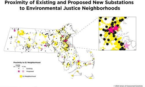 EJ neighborhoods and substations